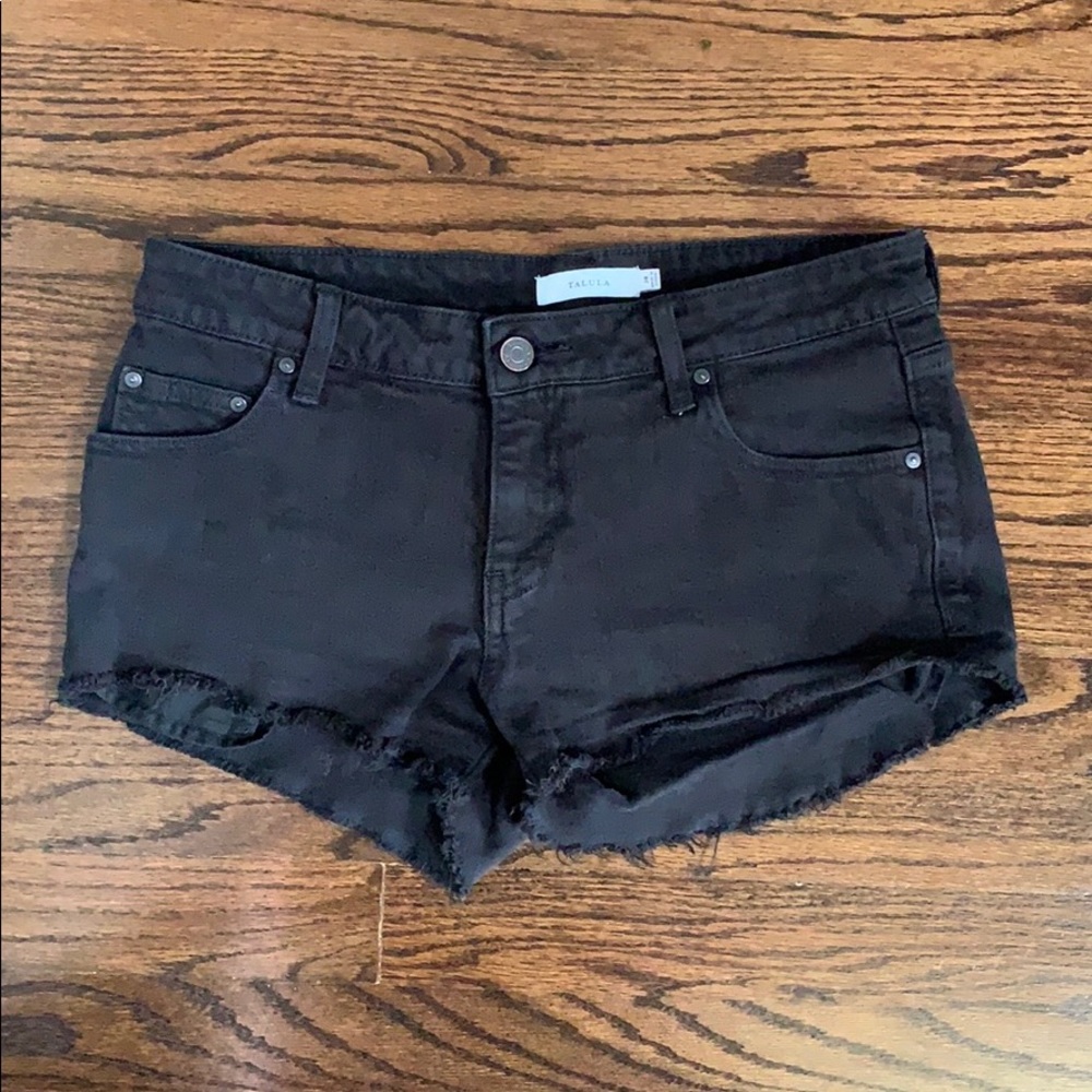 Black Talula Jean shorts